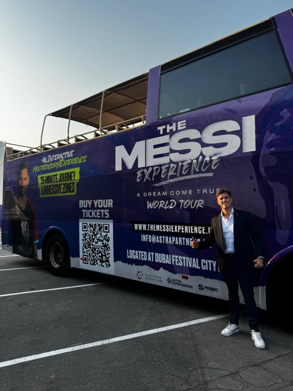 Francisco Pellegrini — Messi Experience Dubai