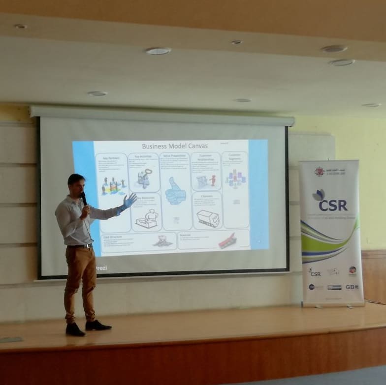 Francisco Pellegrini at CSR event